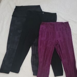 Womens Yoga/Athletic Leggings Bundle